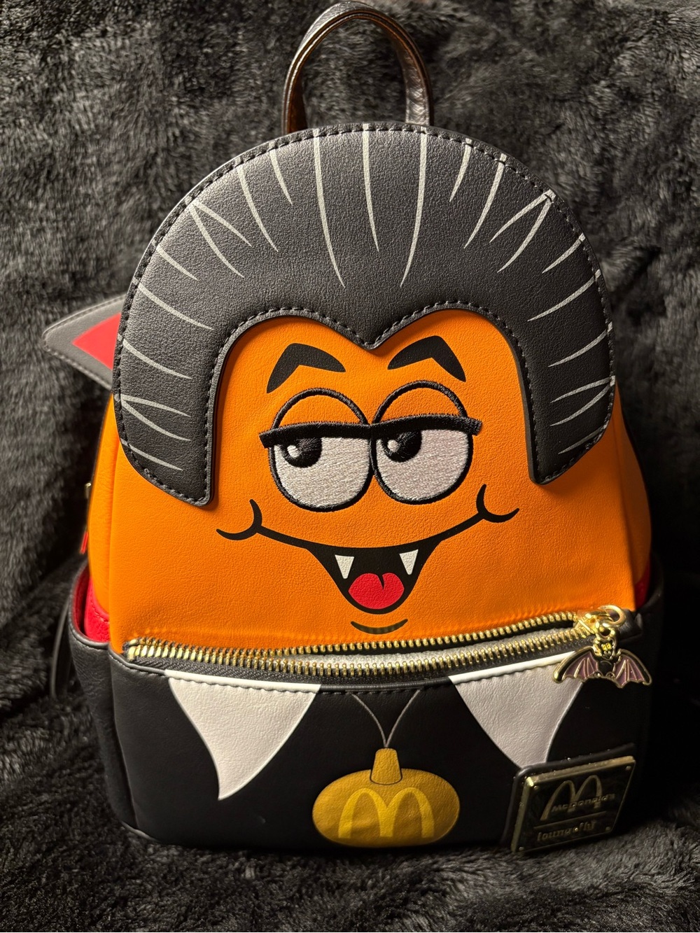 Loungefly x McDonalds mini vampire nugget backpack